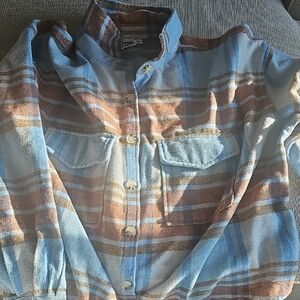 Ford Multicolor Striped Button Down Shirt